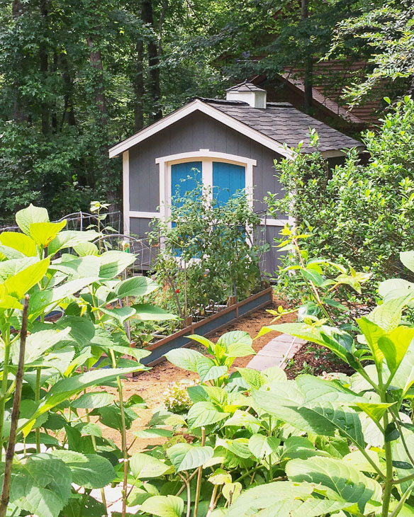 How I Built this Adorable Garden Shed