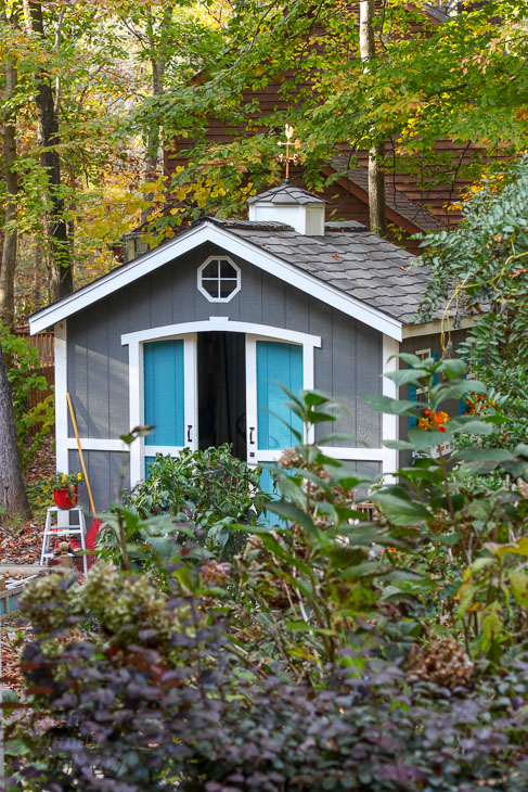 How I Built this Adorable Garden Shed