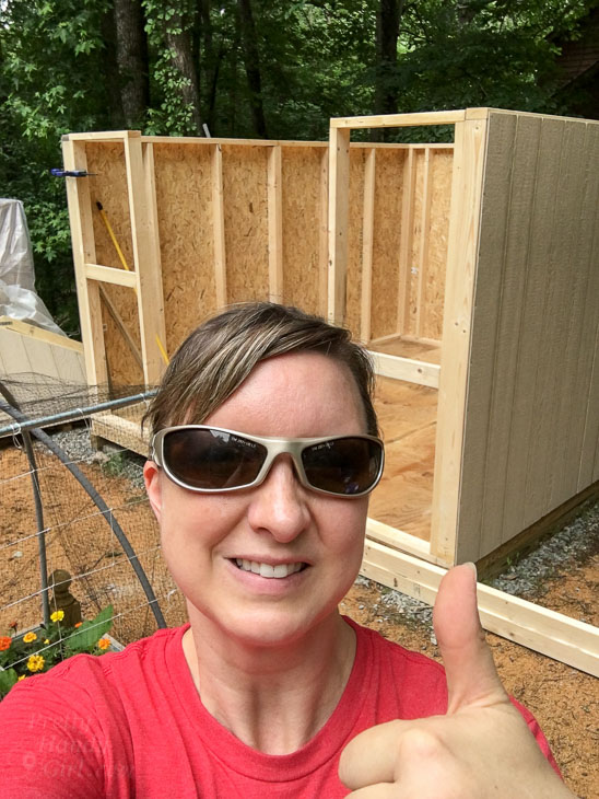 How I Built this Adorable Garden Shed