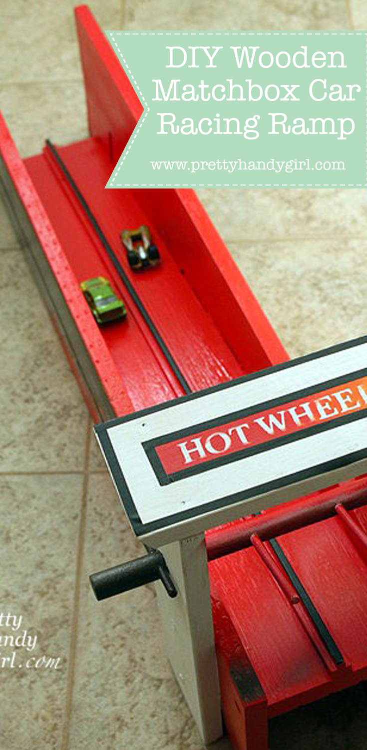 red matchbox toy ramp