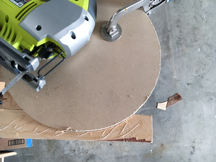 how to make a rustic wall clock