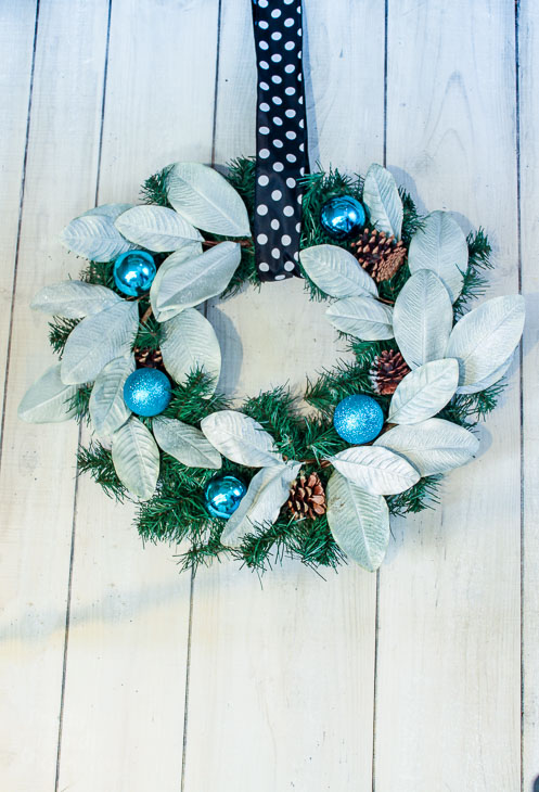 Elegant Wreath for less than $20!