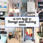 16 diy built in storage and shelving ideas social media image