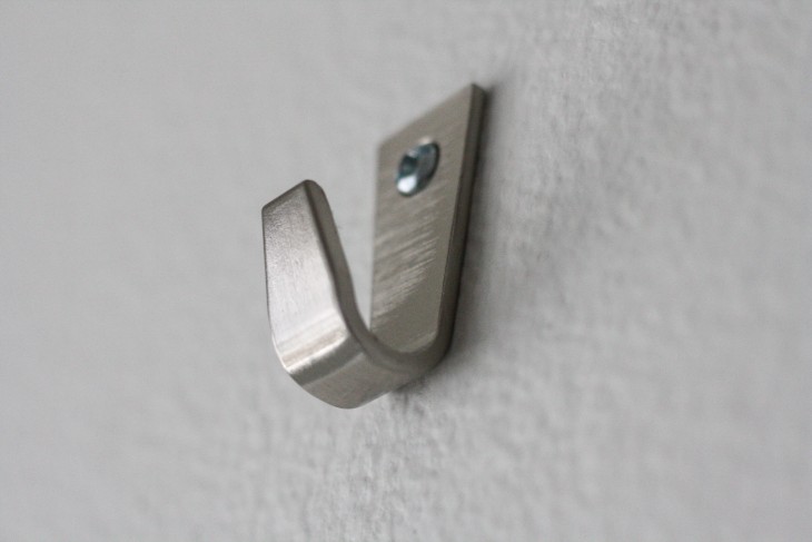 ikea blecka hook to hang wall grid