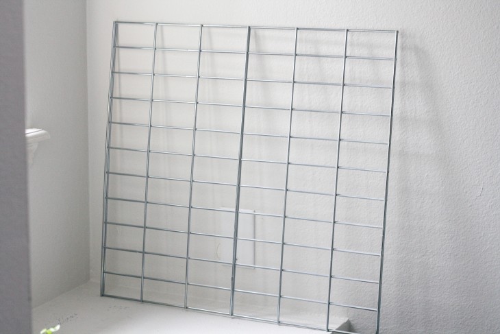 organizer re-purposed as living wall planter