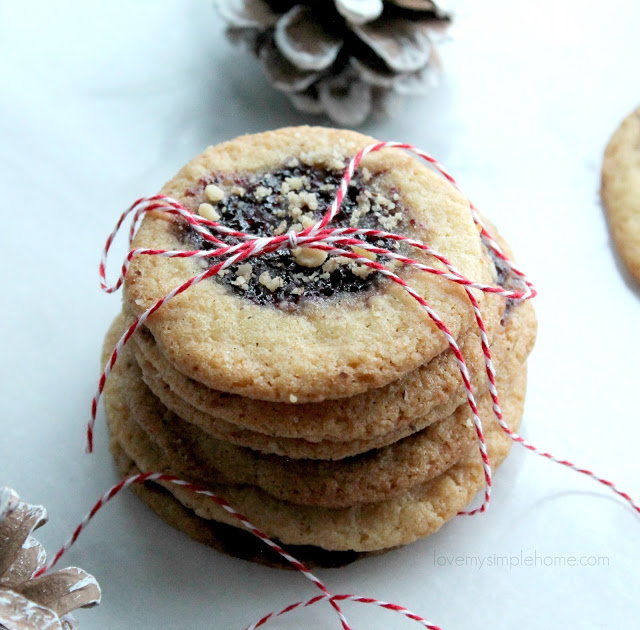 Easy Jam Sugar Cookies from Love My Simple Home