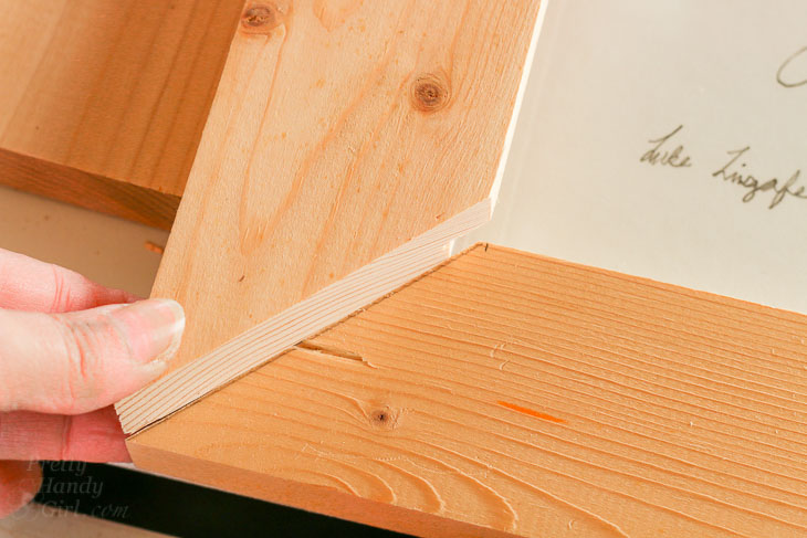 How to Custom Build a Vintage Ruler Picture Frame