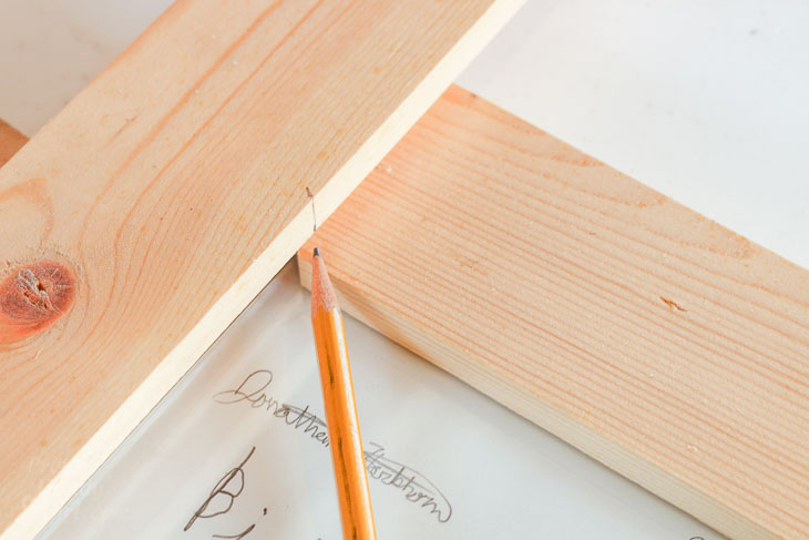 How to Custom Build a Vintage Ruler Picture Frame