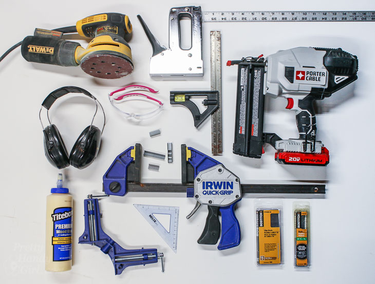 Materials to build frames