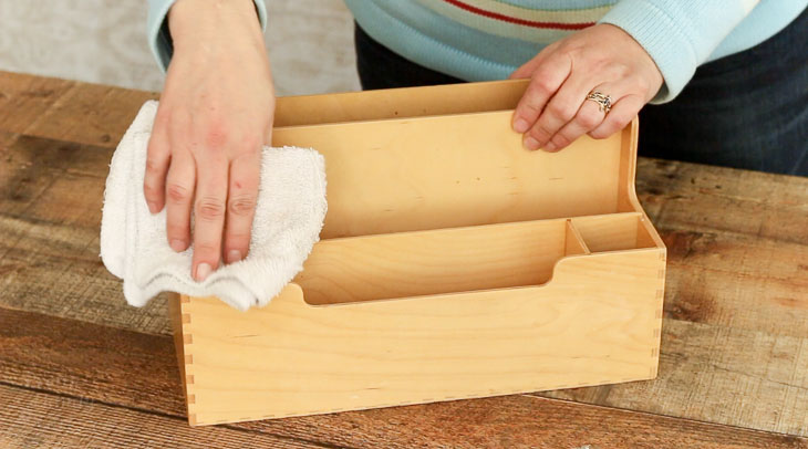 Wipe out Desk Organizer