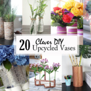 20 clever diy upcycled vases social media image 20 clever diy upcycled vases social media image