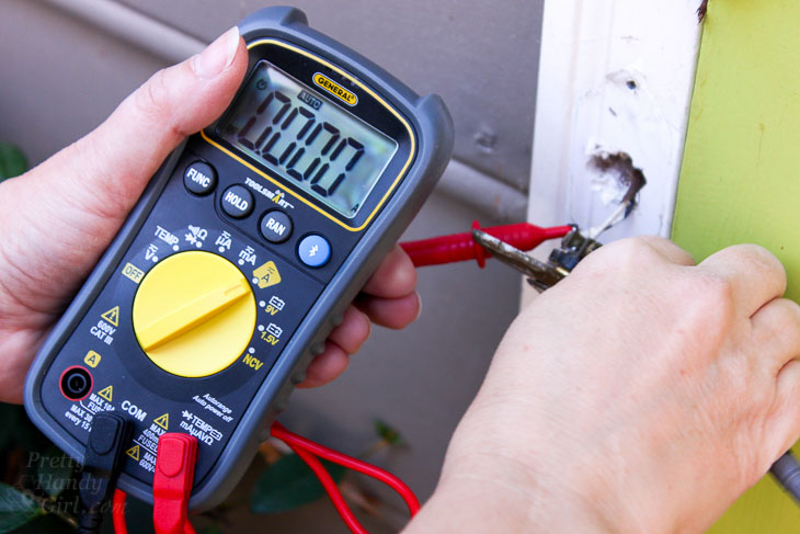 test power to doorbell