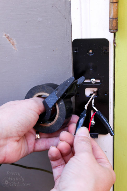 optional: add electrical tape