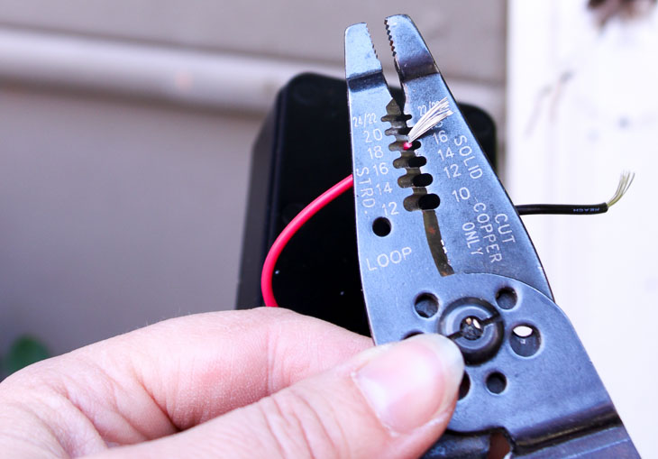 strip wires