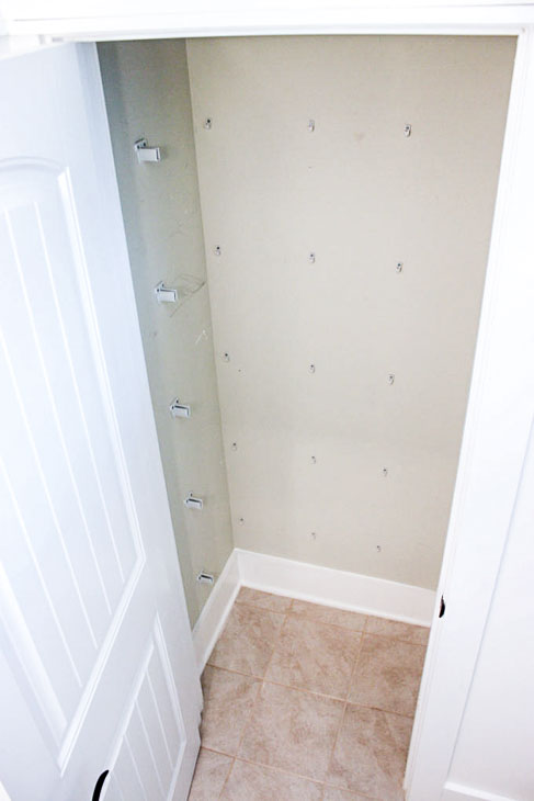 removed wire shelves
