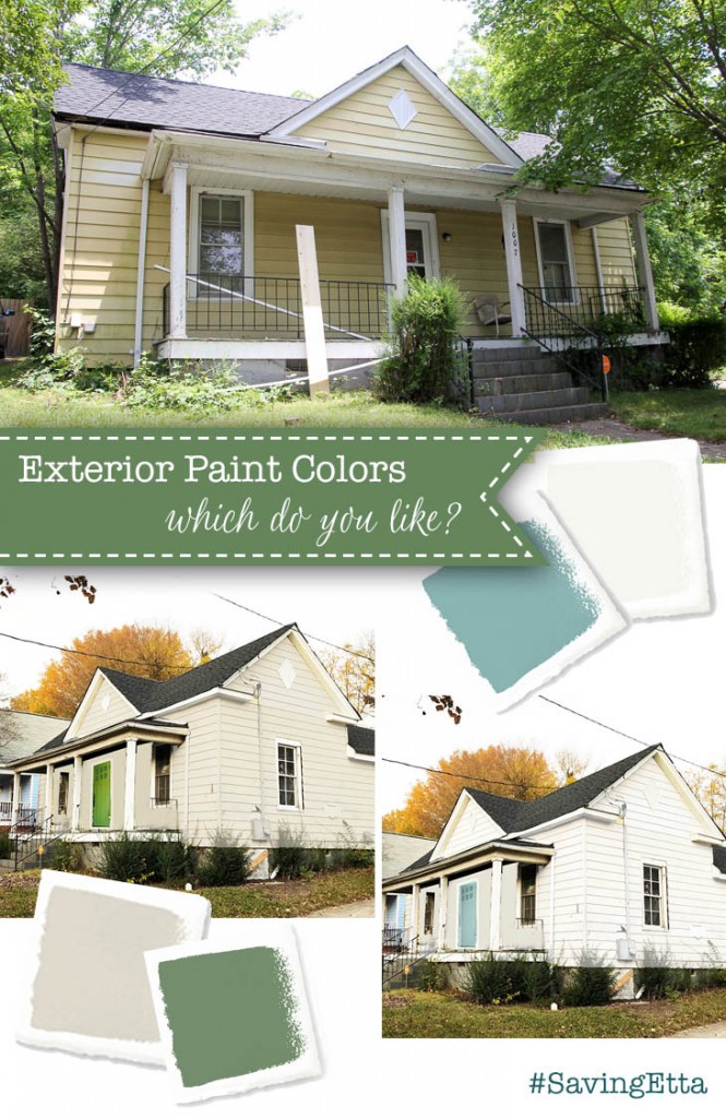 Saving Etta exterior color decisions