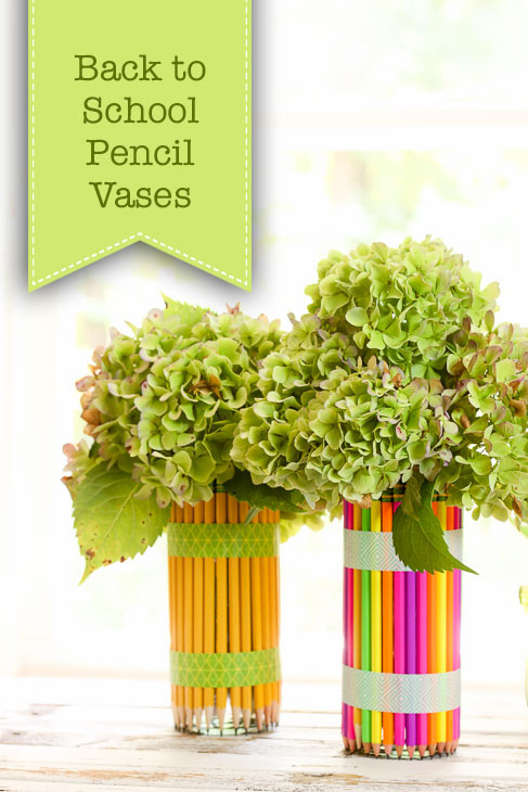 DIY Pencil Vases