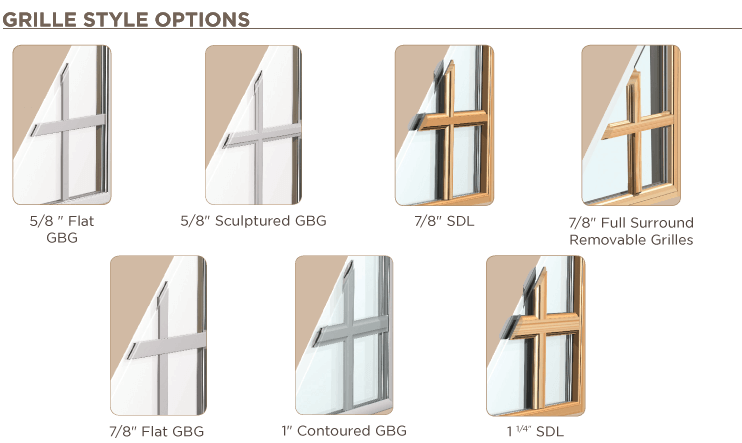 Plygem Mira grill options