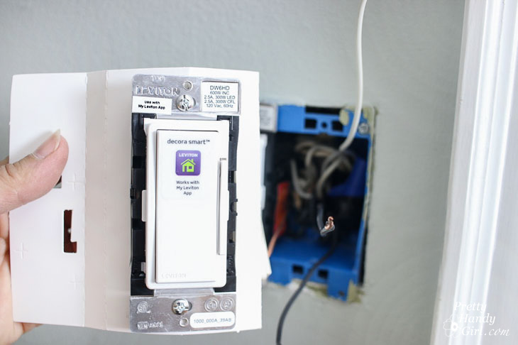 Leviton decora smart dimmer in packaging