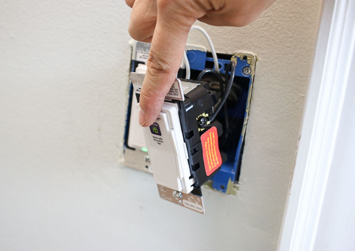 test dimmer switch installed properly