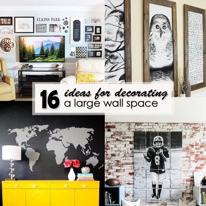 16 Ideas for Decorating a Large Wall Space – square featured Image 16 Ideas for Decorating a Large Wall Space - square featured Image