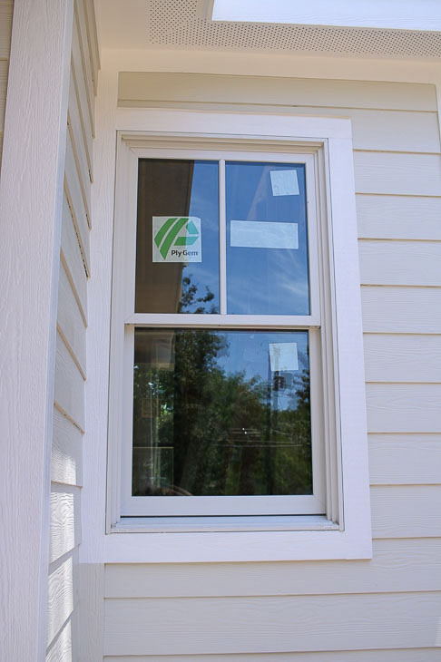 Off white house color, white trim