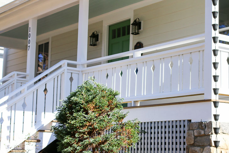 flat sawn balusters