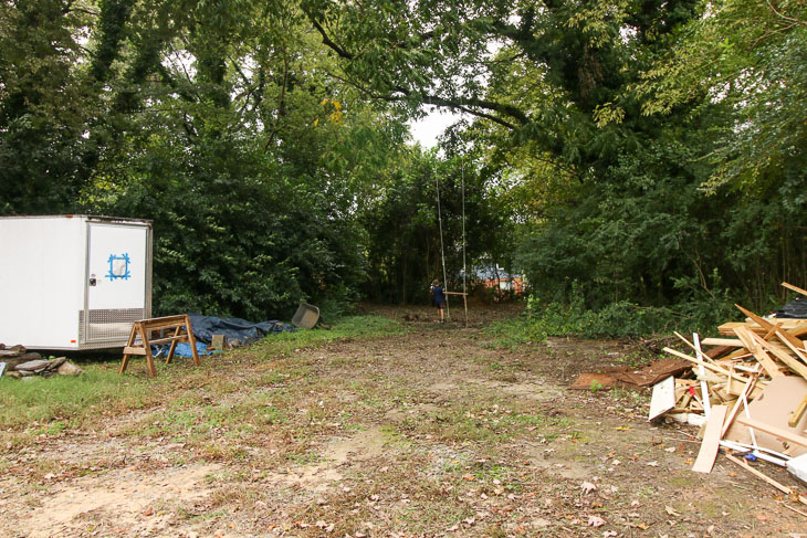 before backyard transformation