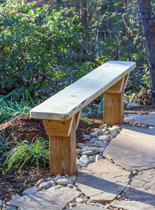 DIY Built-In Fire Pit Benches