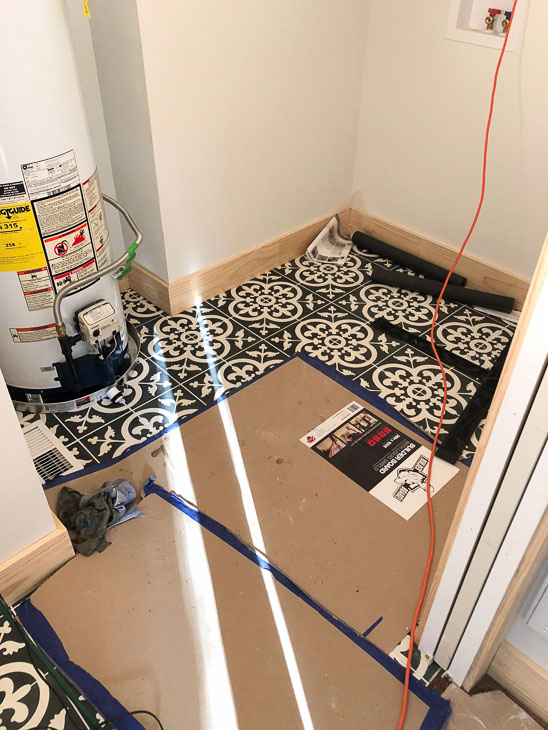 Laundry Room Update and a No Hands Light Switch