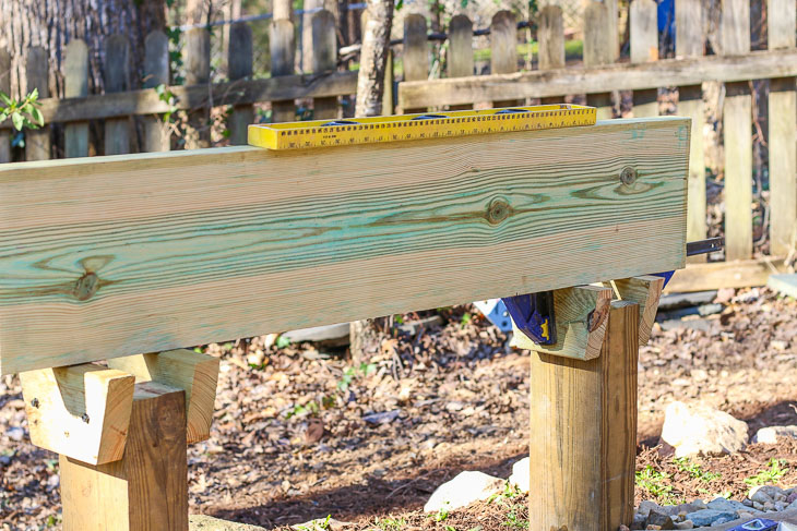 DIY Built-In Fire Pit Benches