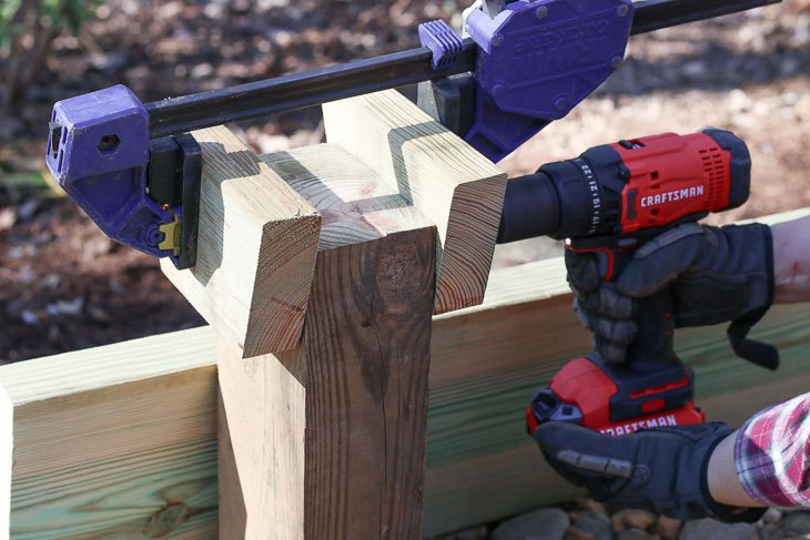 DIY Built-In Fire Pit Benches