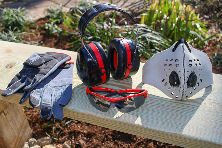 DIY Built-In Fire Pit Benches