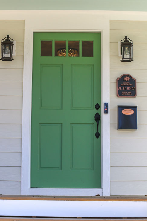 Magnolia Green by Magnolia Paint - with Locally Sown by Magnolia Paint Siding
