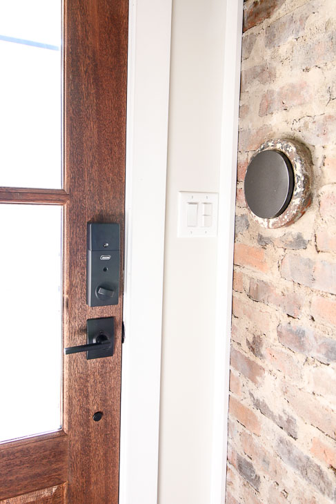 beautiful interior view of Schlage Smart Sense lock