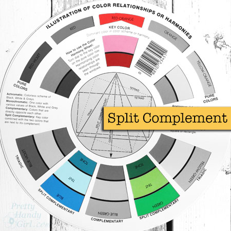 Split Complementary Color Palettes