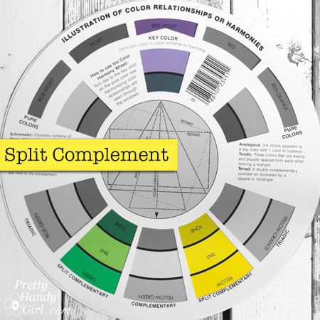 Split Complementary Color Palettes