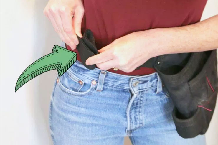 Tool Belt Hack for Petite Builders (and kids)