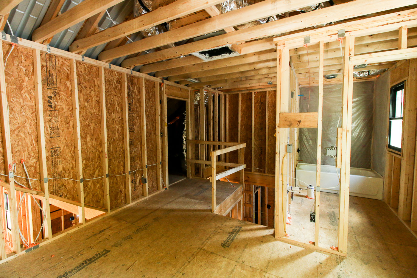 Upstairs Landing Framed