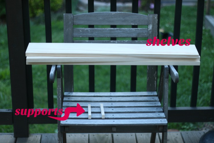 Materials on chair