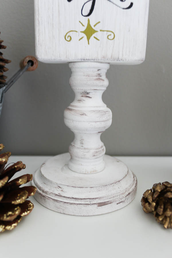 Finished pedestal Base