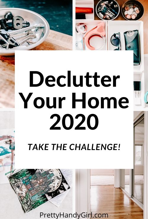 Take the challenge and finally declutter your home!