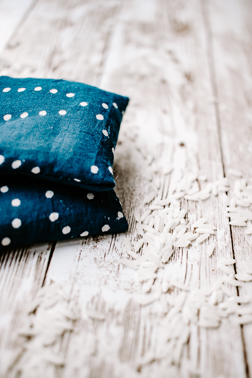 Hand Warmers with Rice DIY