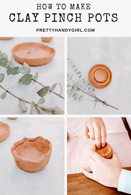How to Make Clay Pinch Pots