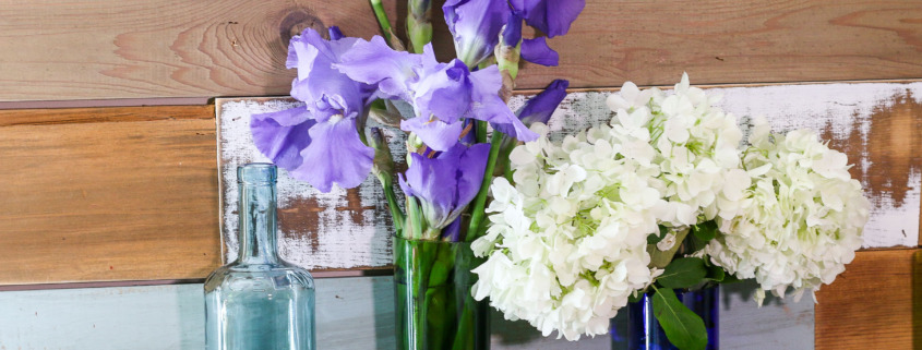 wine bottle vases