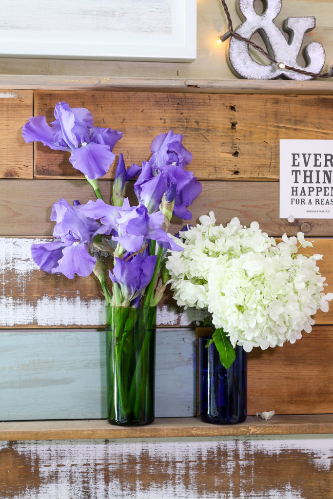 wine bottle vases