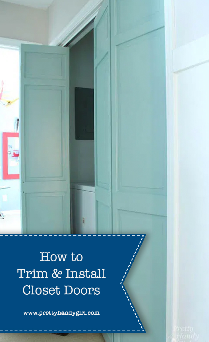 How to Install Trim and BiFold Closet Doors