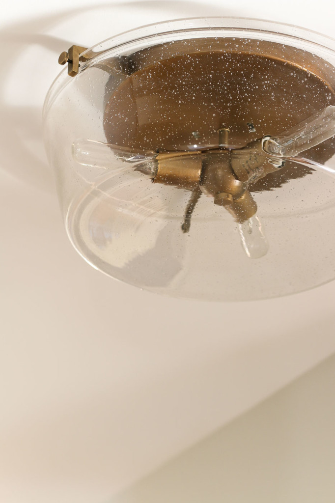 kichler alton seeded glass light fixture