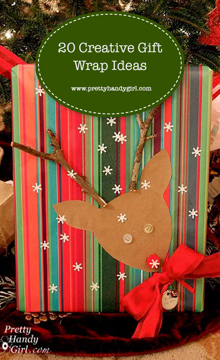 20 Creative Gift Wrap Ideas | Pretty Handy Girl