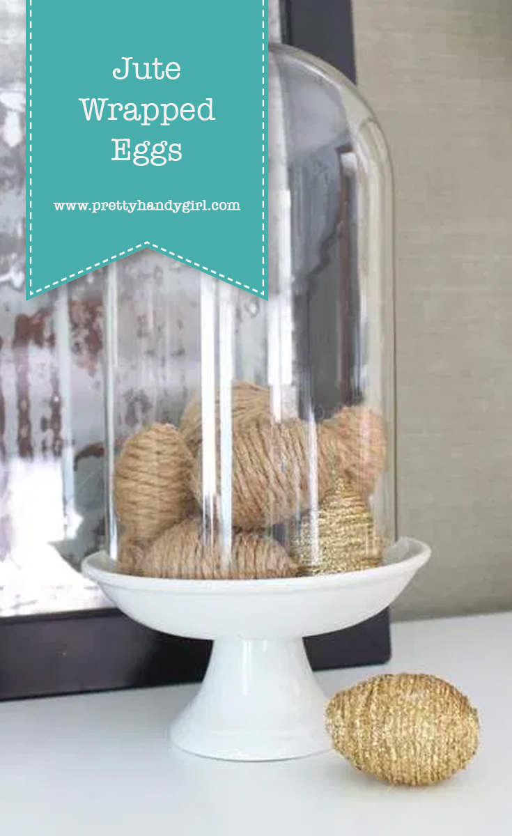 Jute Wrapped Eggs | Pretty Handy Girl